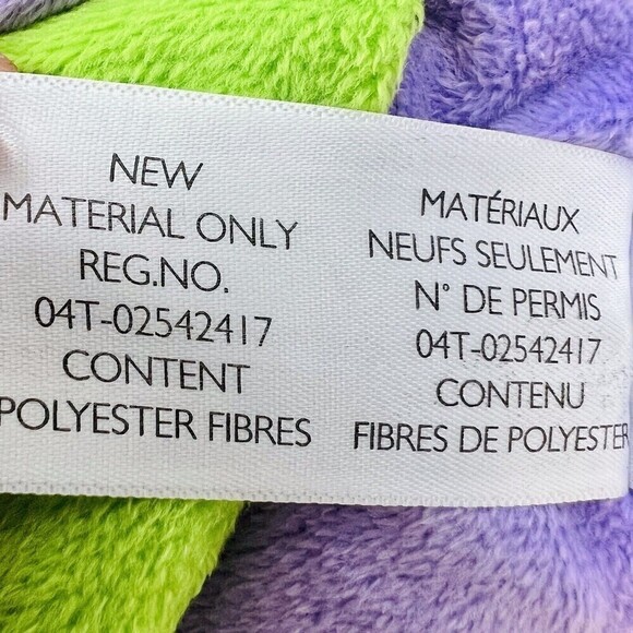 Animal Adventure Purple Owl Bird Plush Floppy Stuffed Animal Toy Pillow 15” 2018 - Picture 12 of 12